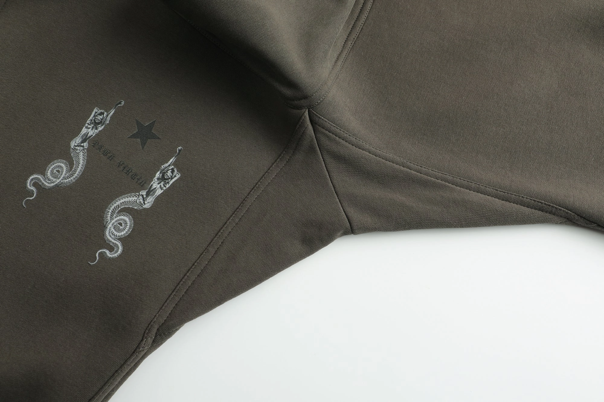 “A VIRGIN WIRH A SNAKE TAIL”HOODIE