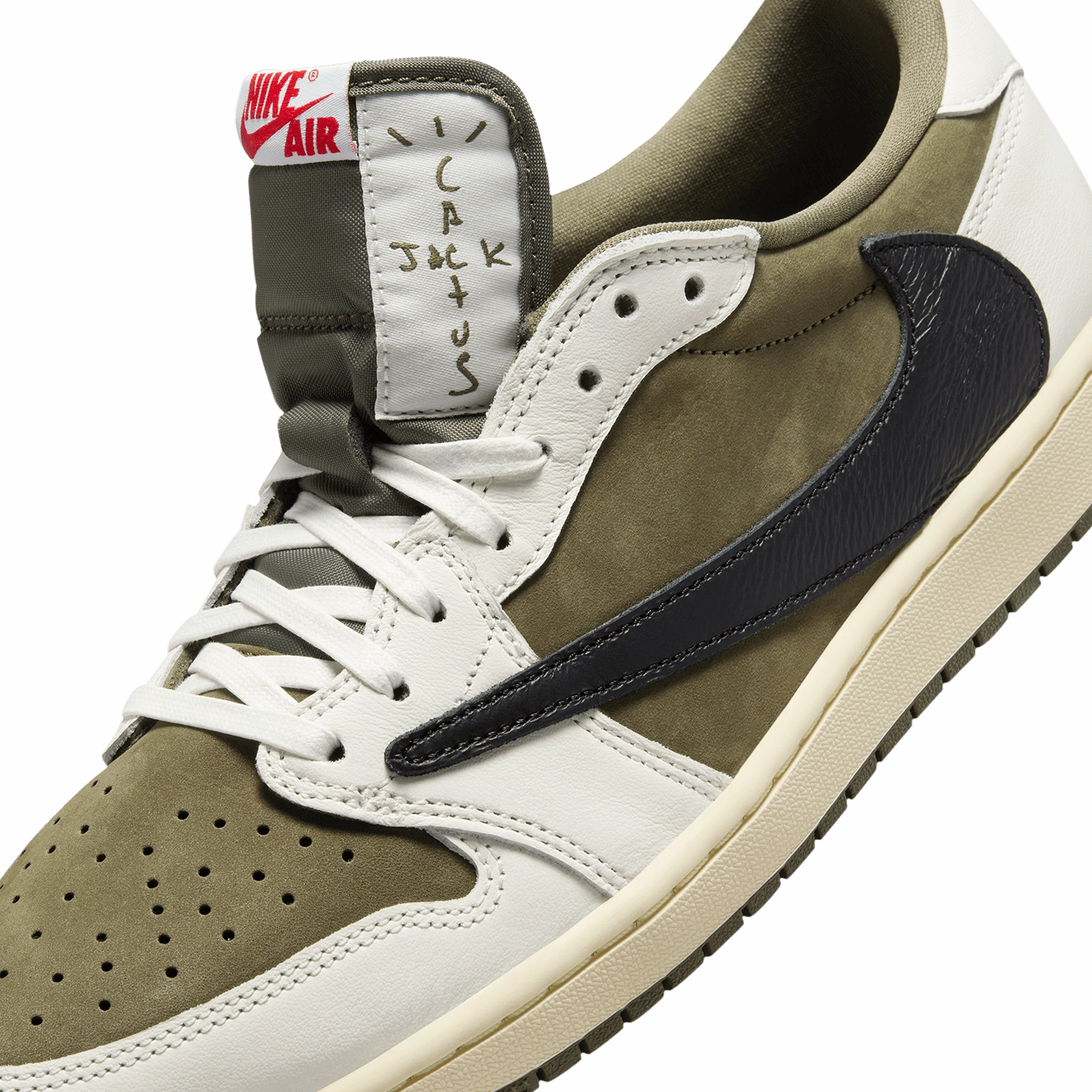 Air Jordan 1 Low x Travis Scott 'Reverse Olive'
