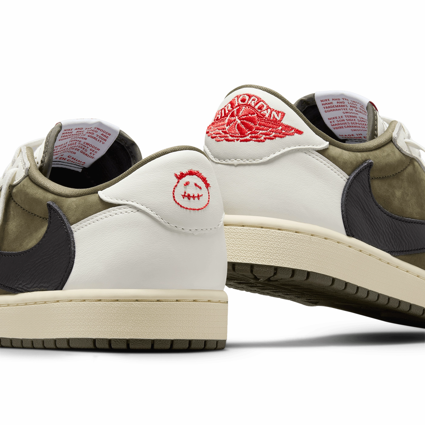 Air Jordan 1 Low x Travis Scott 'Reverse Olive'