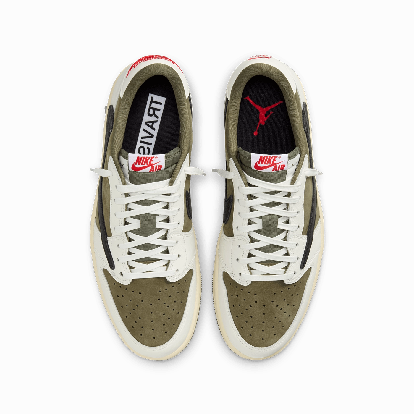 Air Jordan 1 Low x Travis Scott 'Reverse Olive'