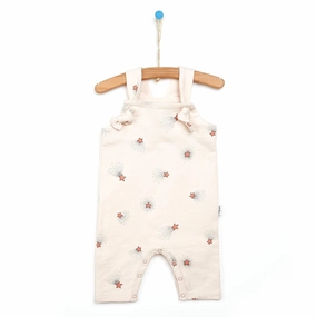 Antebies Newborn Stars Organic Overalls - Beige