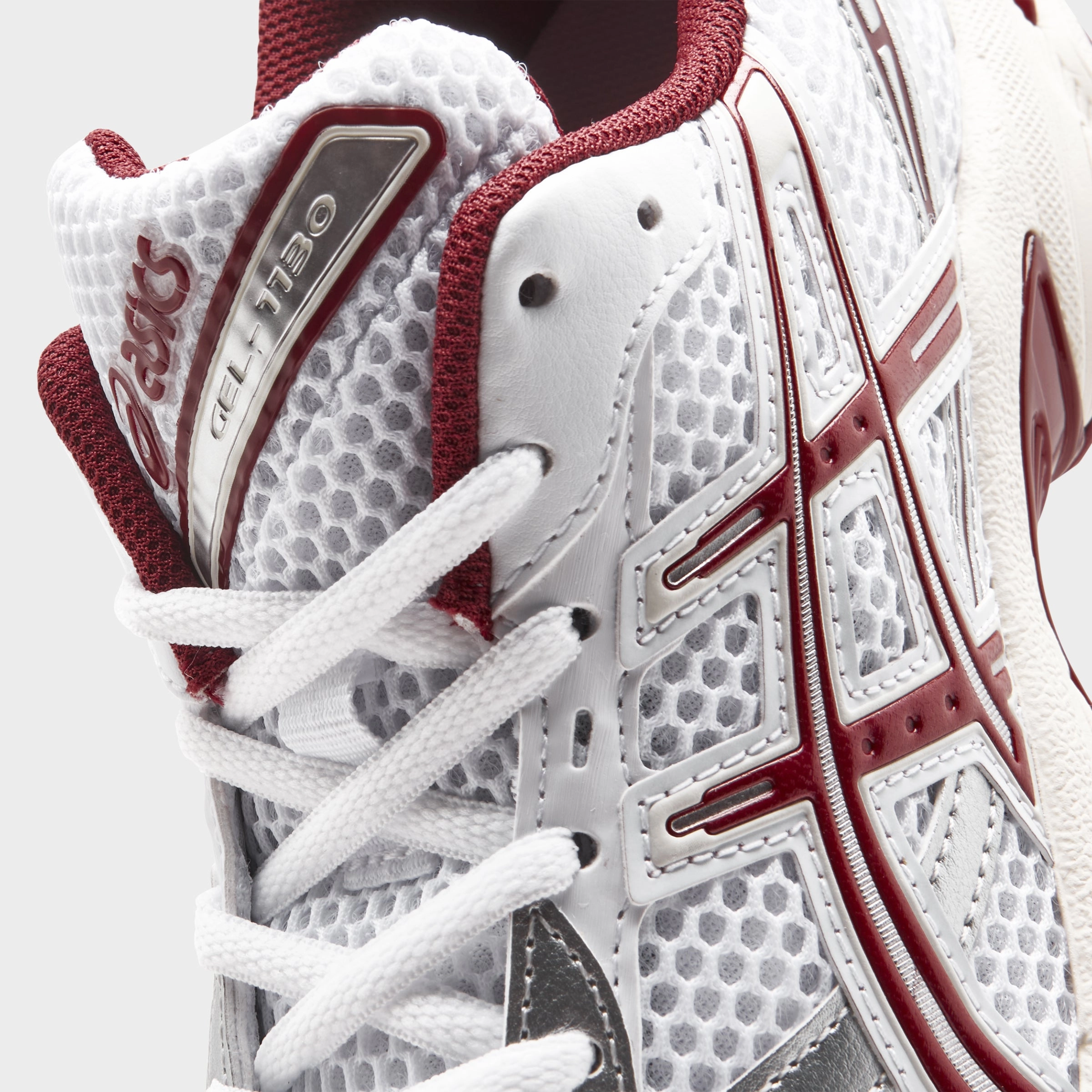 ASICS Women's GEL-1130 White / Red Dahlia