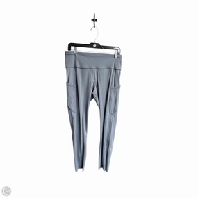 Athletic Leggings By Lululemon In Grey, Size: 10