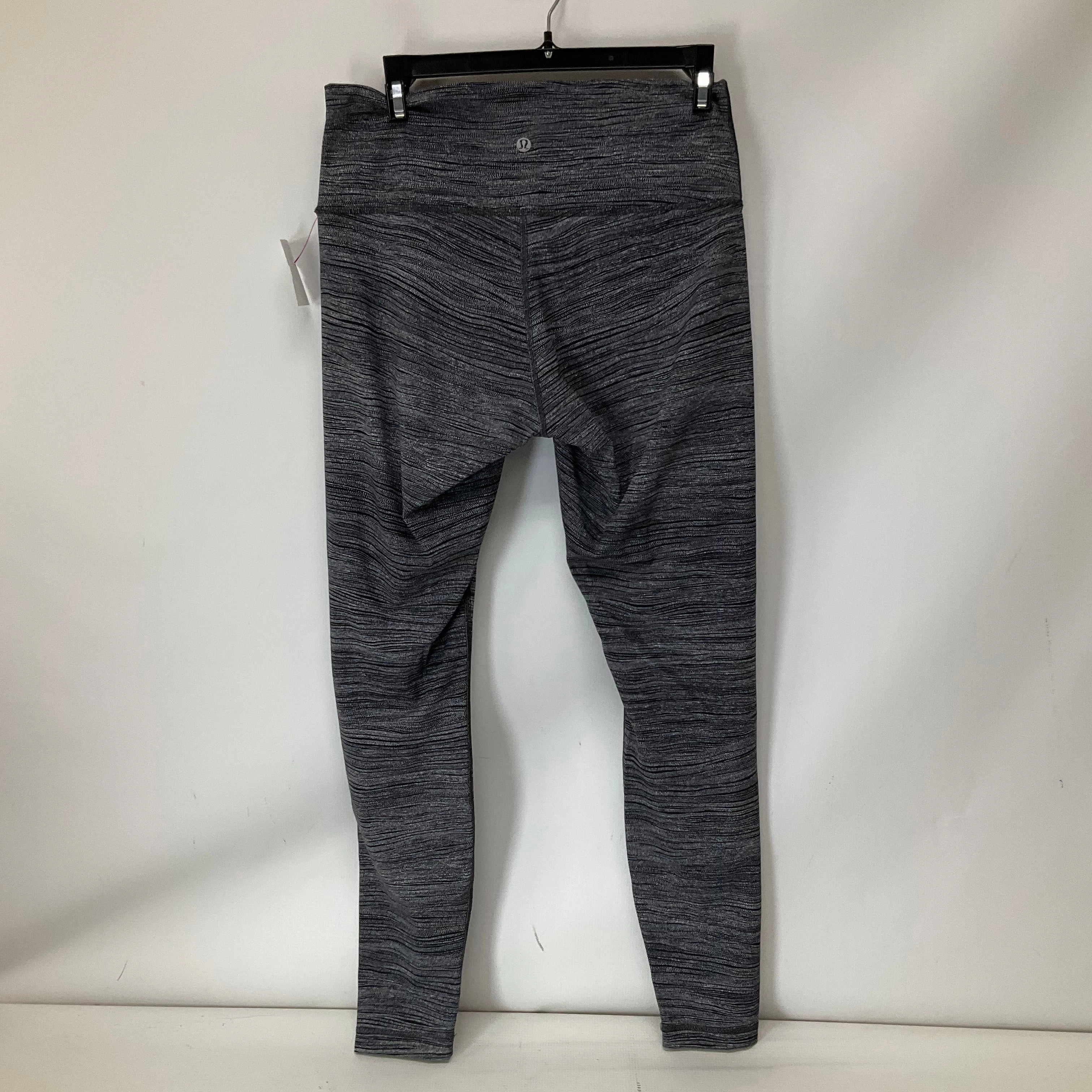 Athletic Leggings By Lululemon In Grey, Size: 10