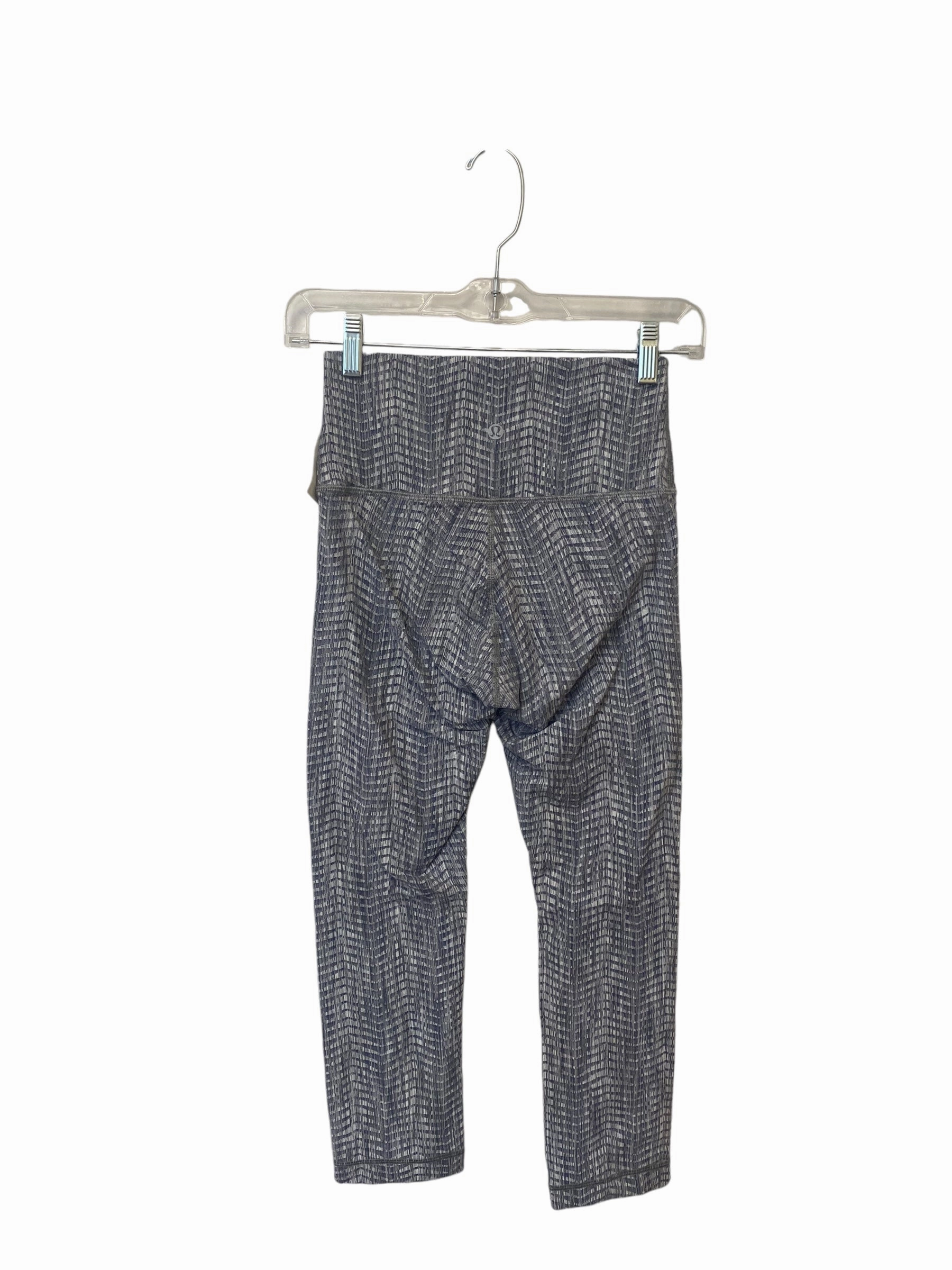 Athletic Leggings By Lululemon In Grey, Size: 4