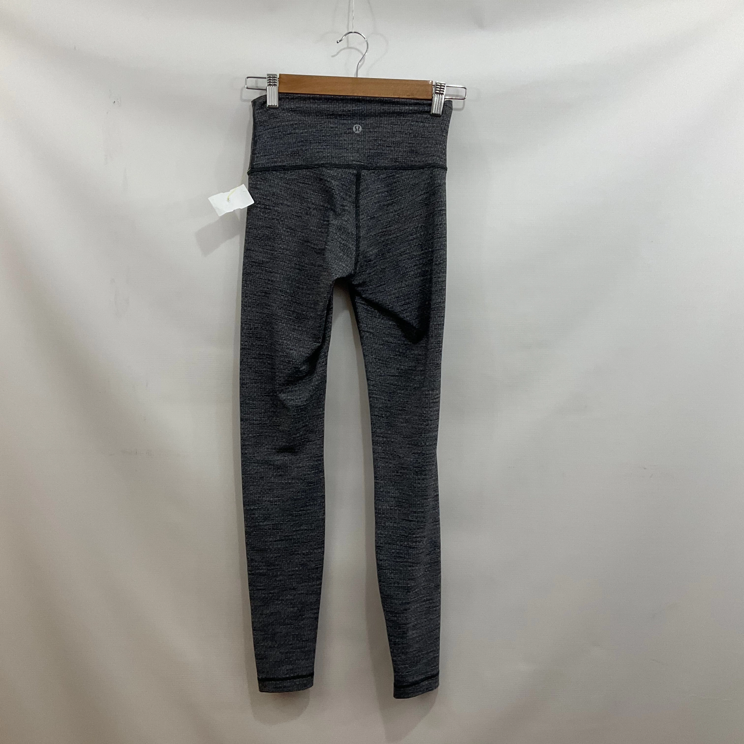 Athletic Leggings By Lululemon In Grey, Size: 4