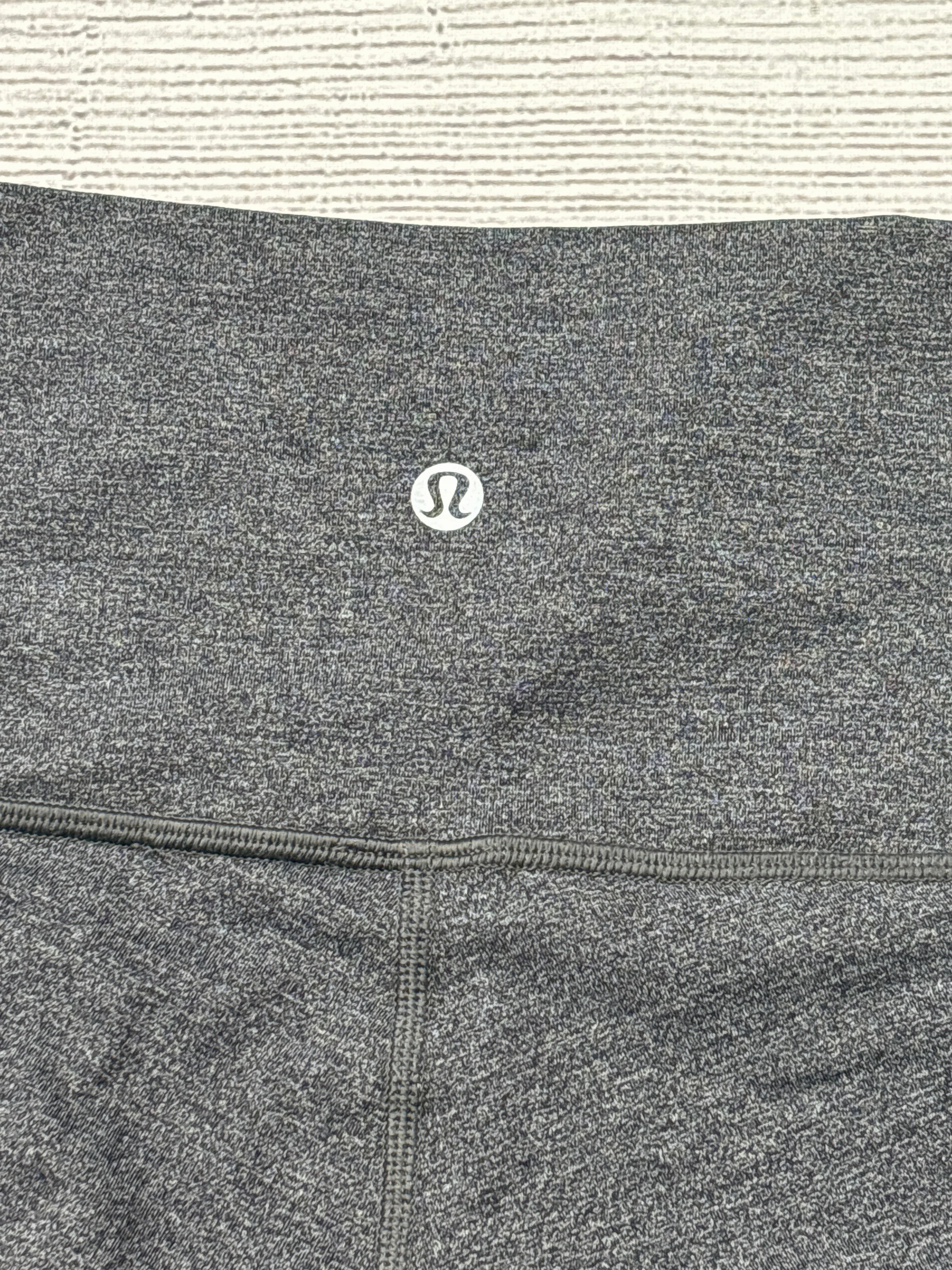 Athletic Leggings By Lululemon In Grey, Size: 4