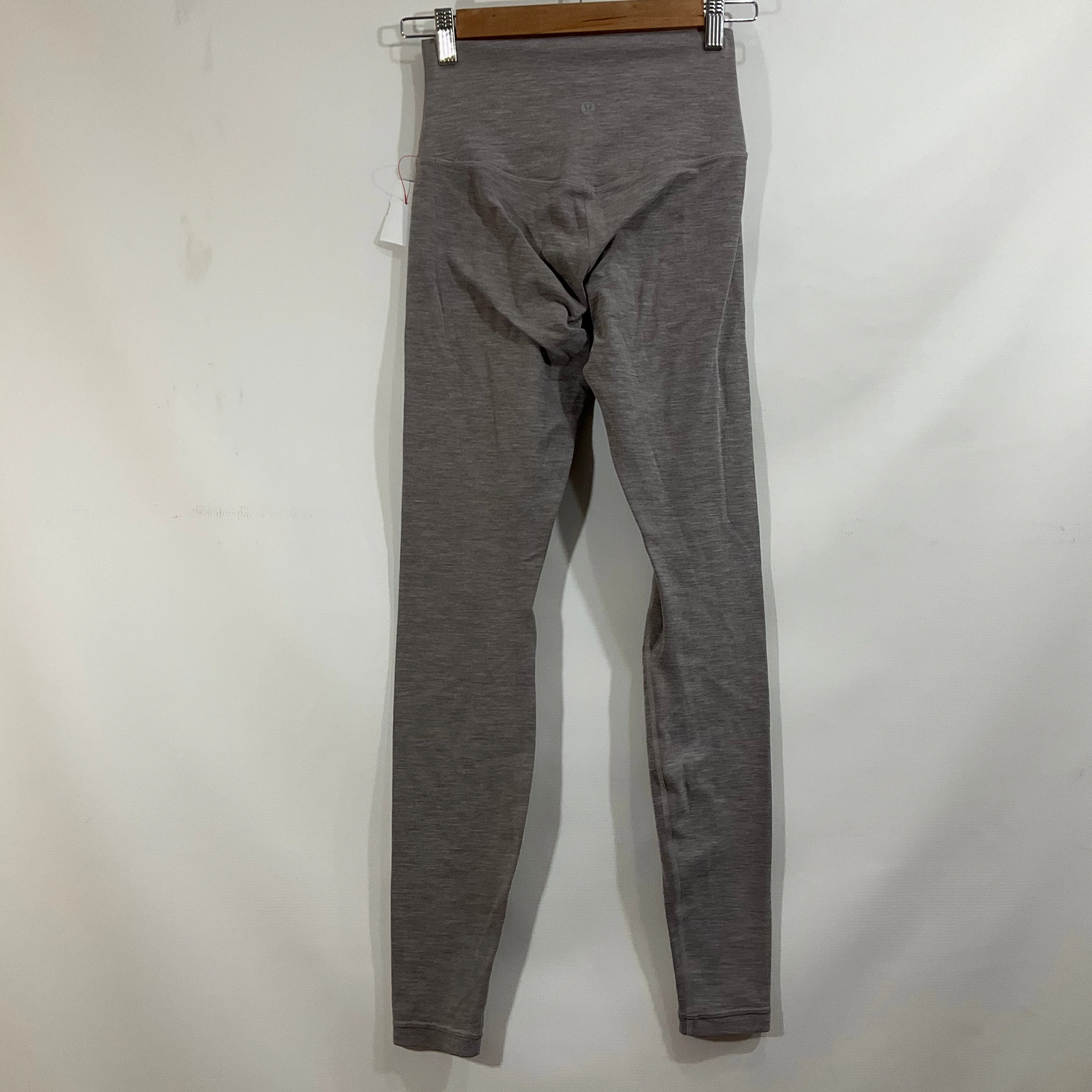 Athletic Leggings By Lululemon In Grey, Size: 4