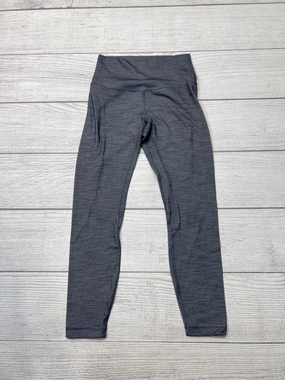Athletic Leggings By Lululemon In Grey, Size: 6