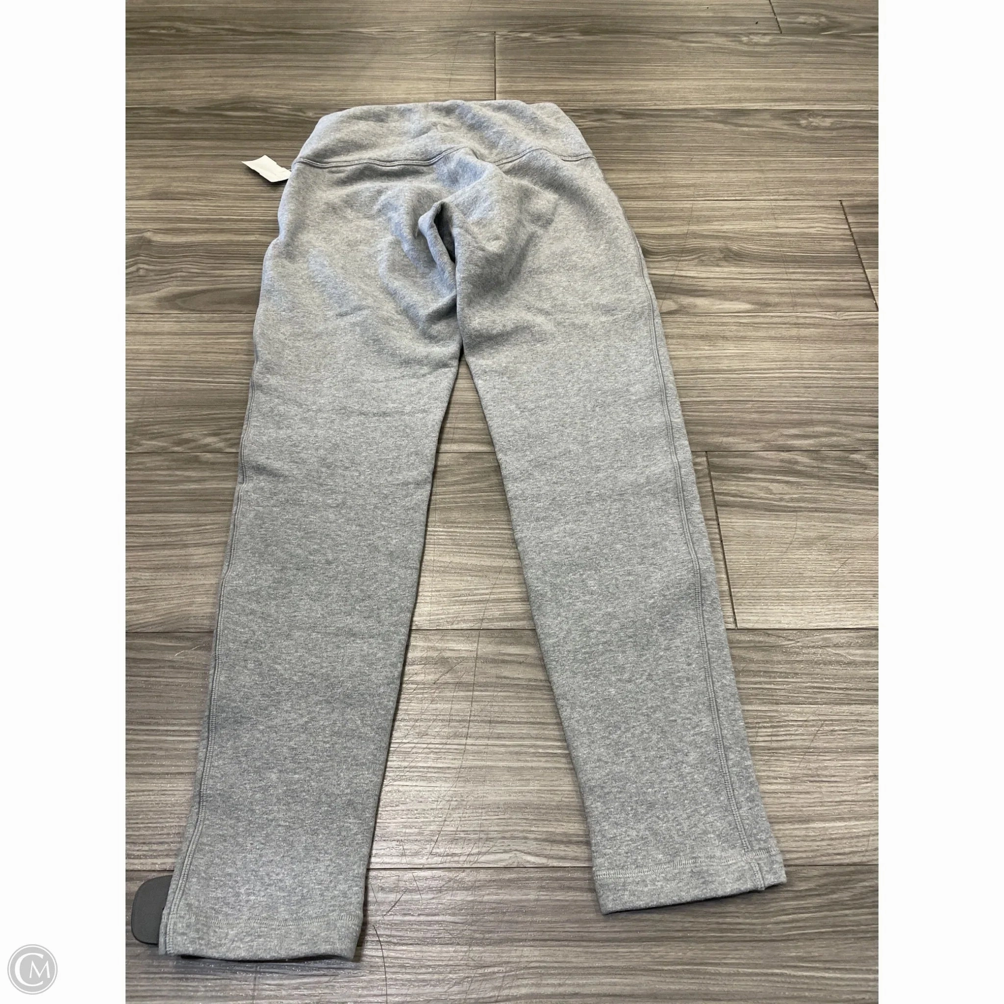 Athletic Leggings By Lululemon In Grey, Size: L