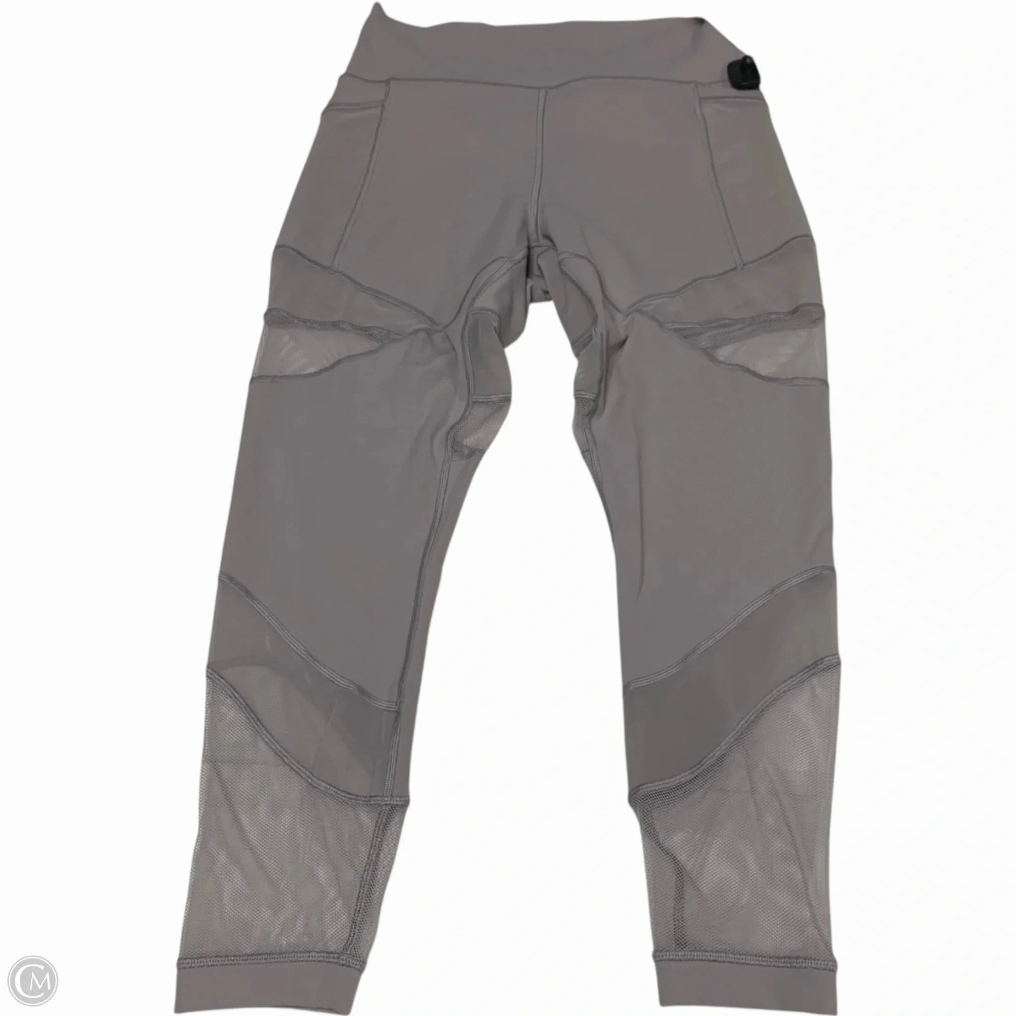 Athletic Leggings By Lululemon In Grey, Size: L