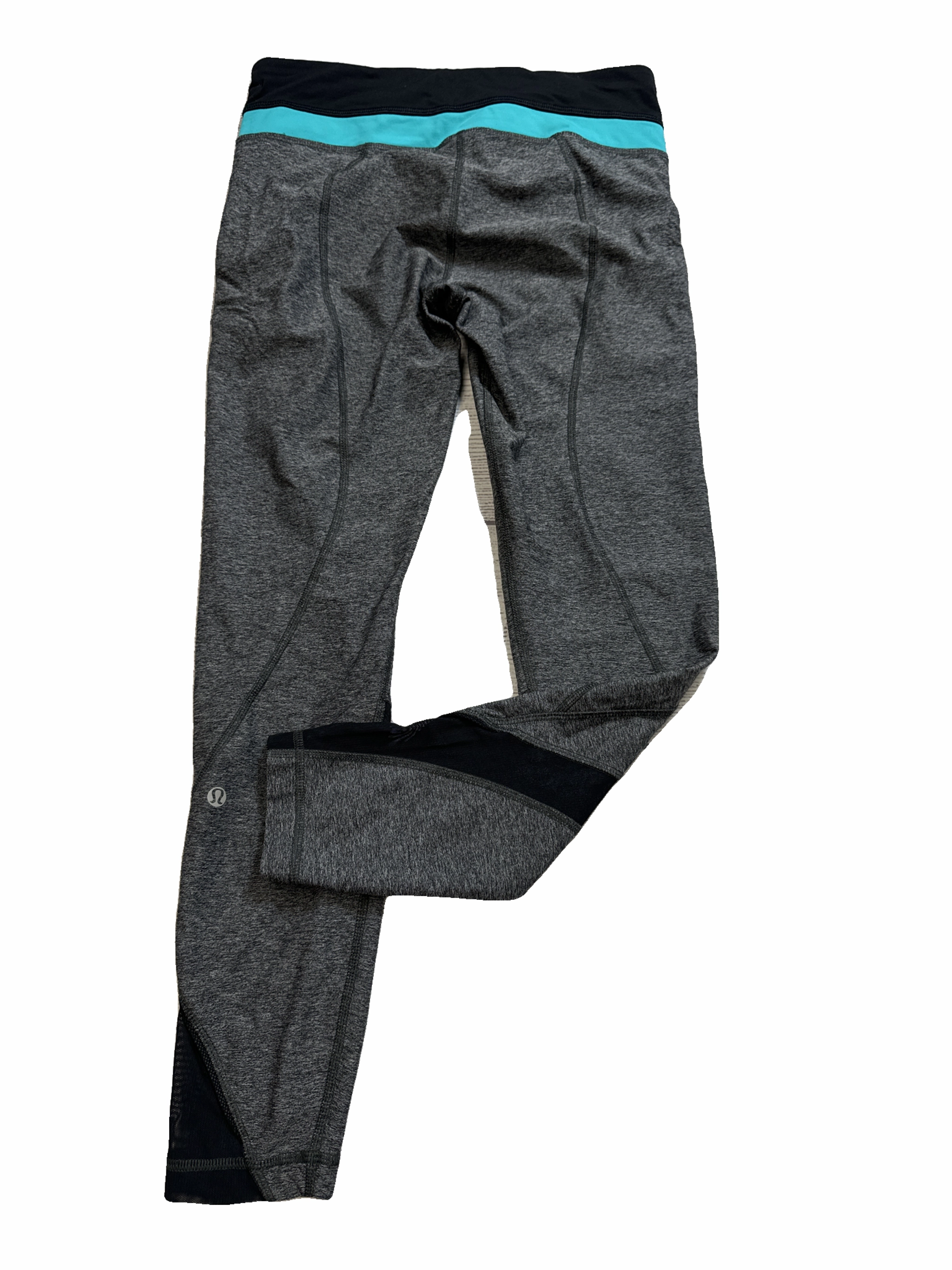 Athletic Leggings By Lululemon In Grey, Size: S