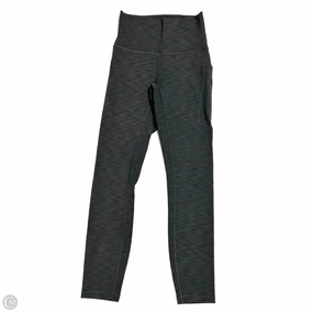 Athletic Leggings By Lululemon In Grey, Size: S
