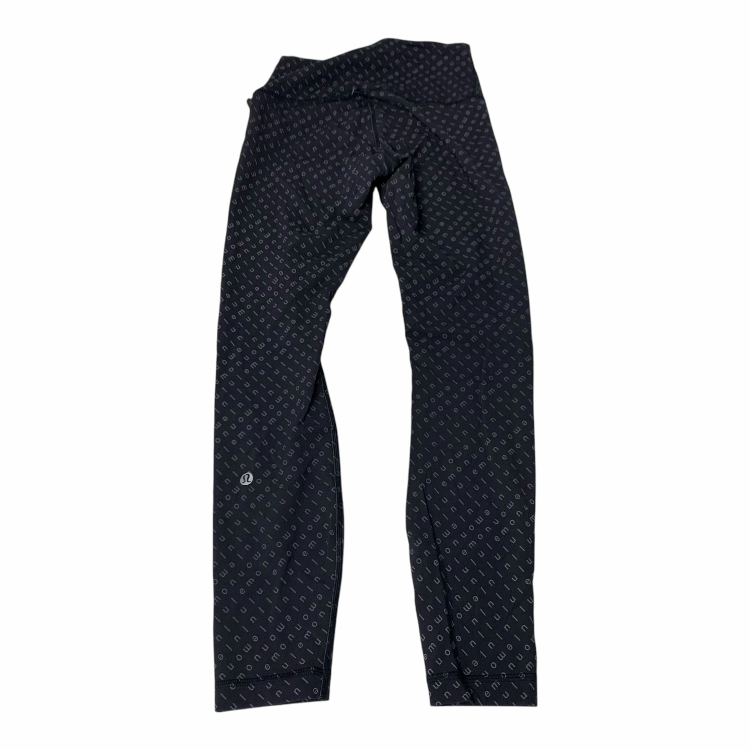 Athletic Leggings By Lululemon In Grey, Size: S