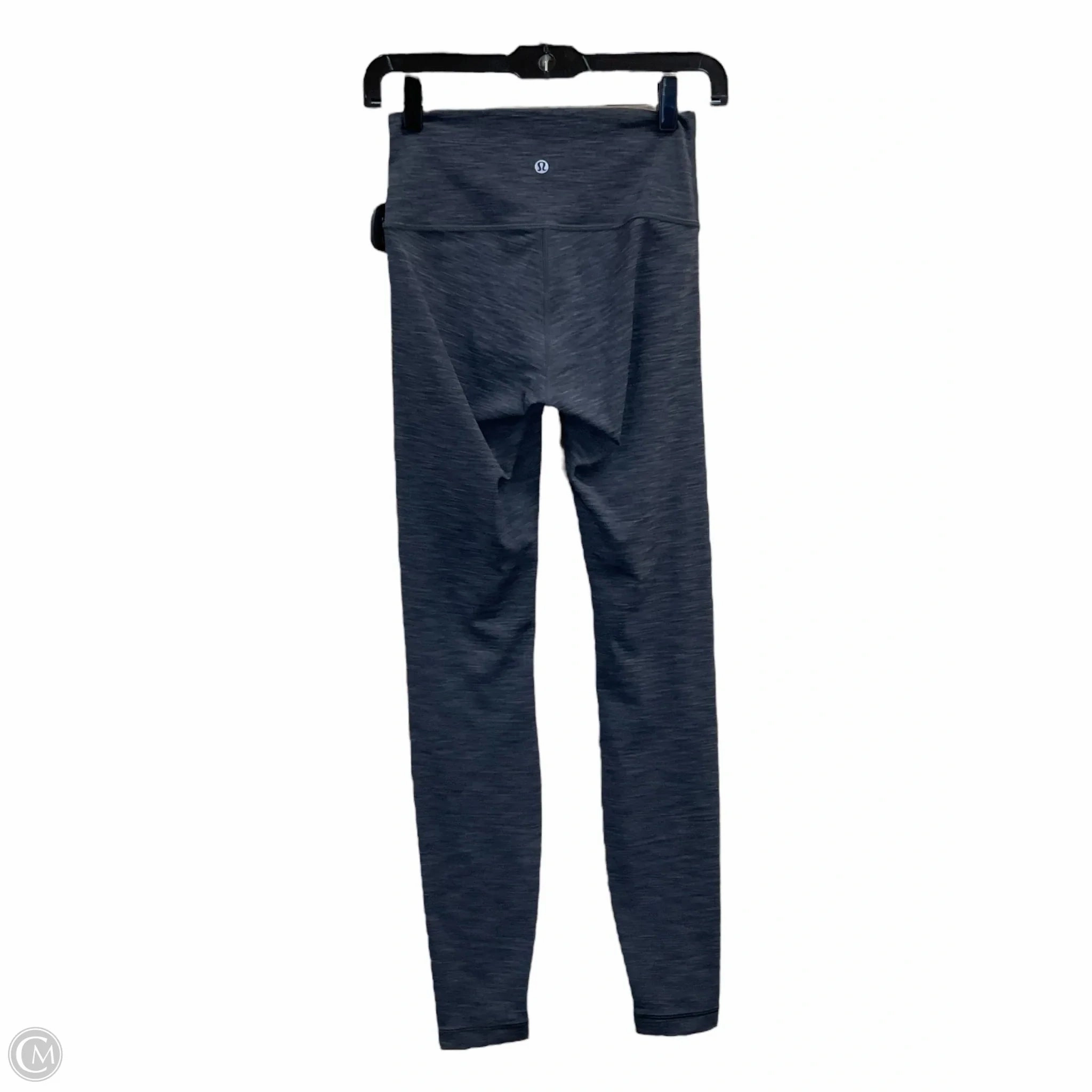 Athletic Leggings By Lululemon In Grey, Size: S
