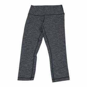 Athletic Leggings By Lululemon In Grey, Size: S
