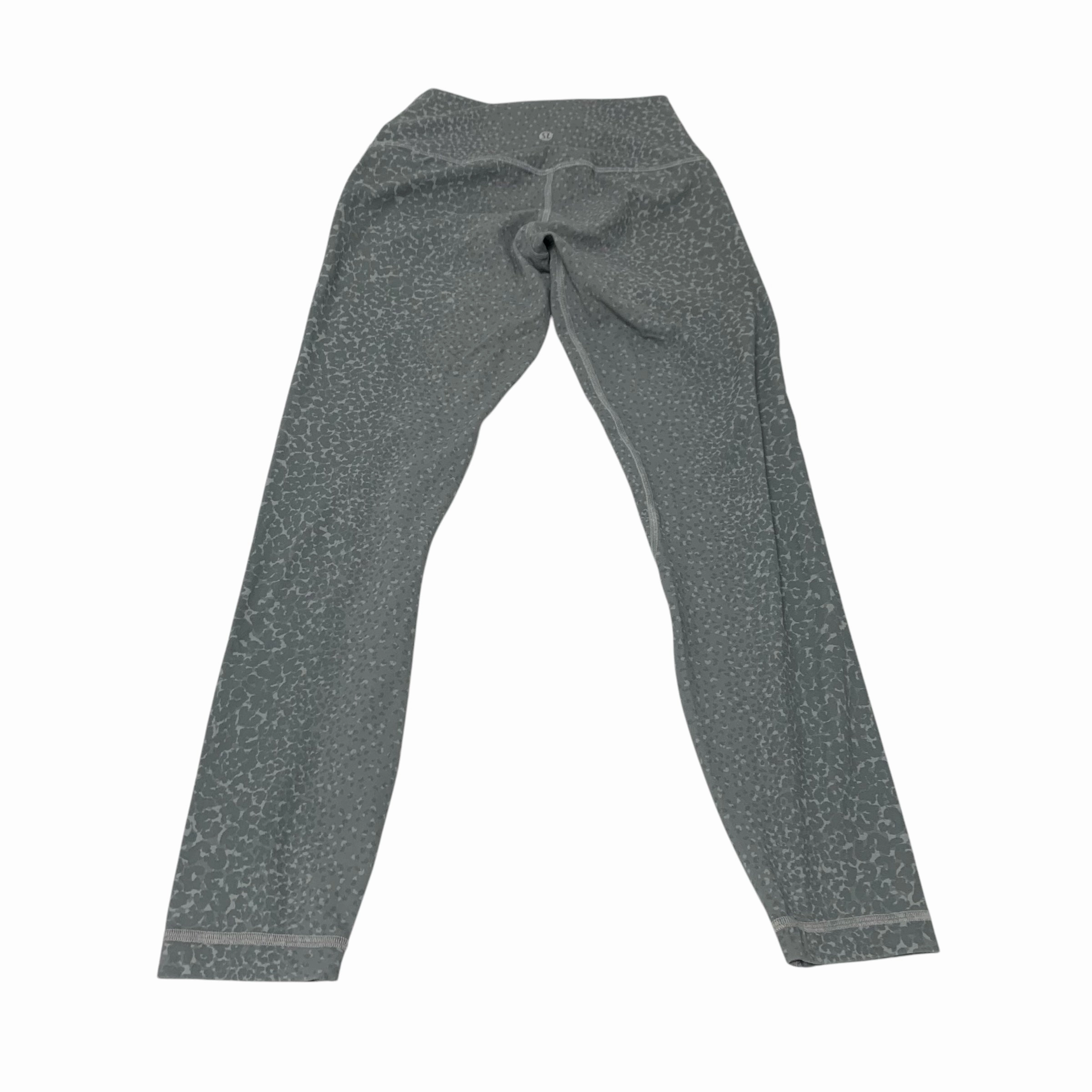 Athletic Leggings By Lululemon In Grey, Size: S