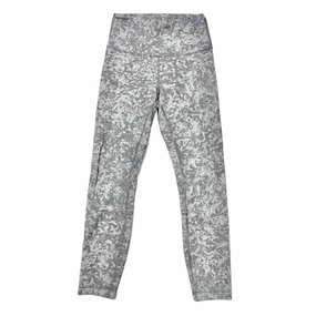 Athletic Leggings By Lululemon In Grey, Size: S