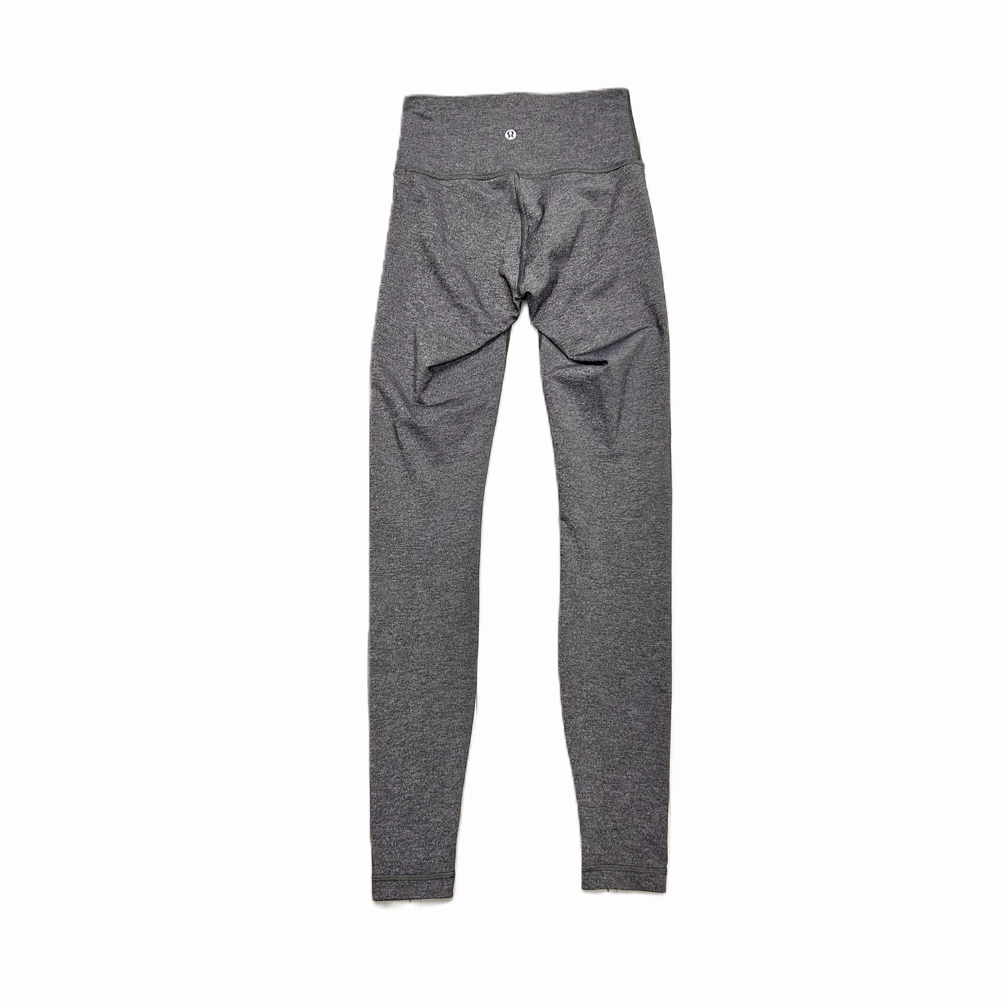 Athletic Leggings By Lululemon In Grey, Size: S