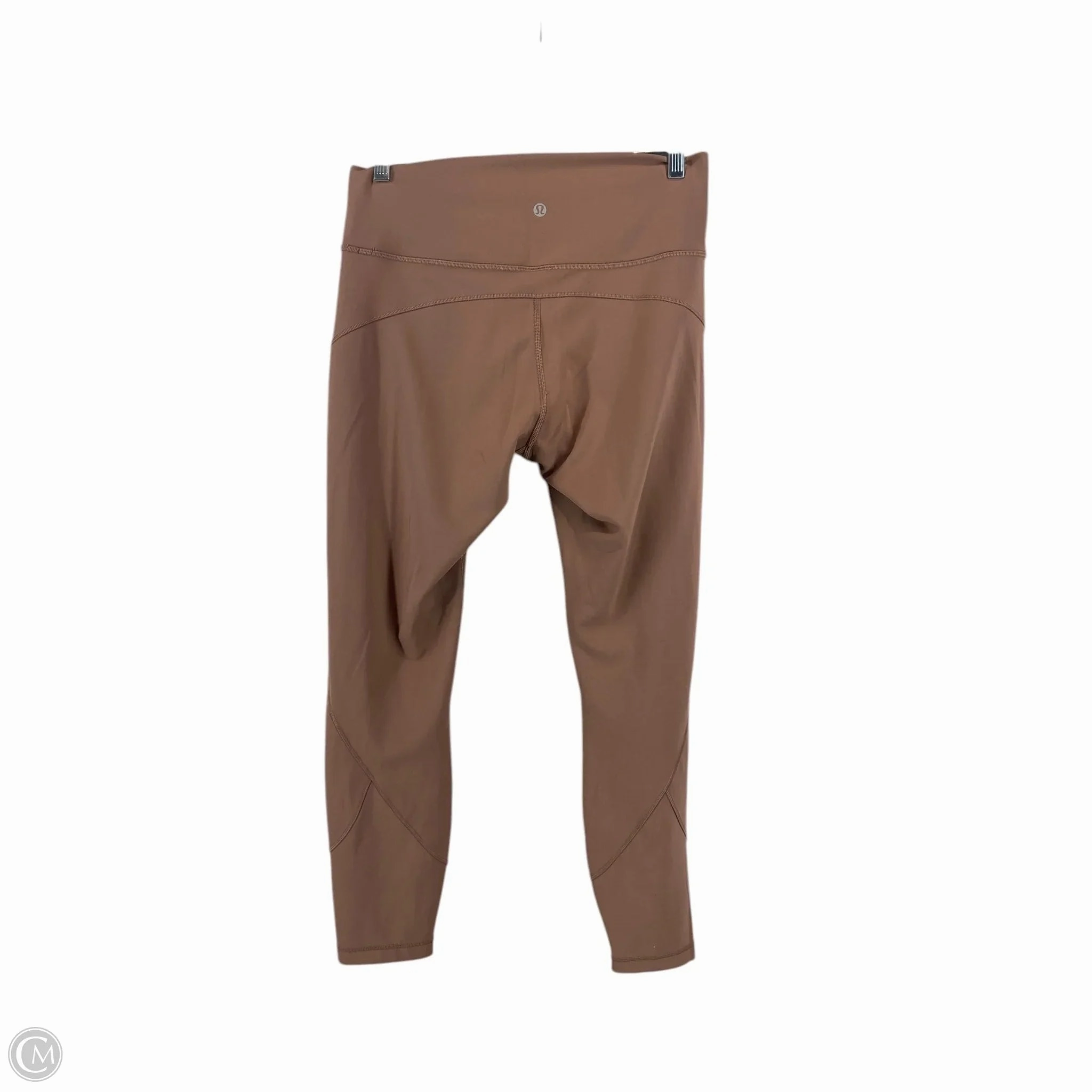 Athletic Leggings By Lululemon In Mauve, Size: 10
