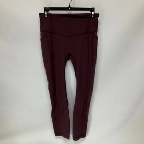 Athletic Leggings By Lululemon In Mauve, Size: 6