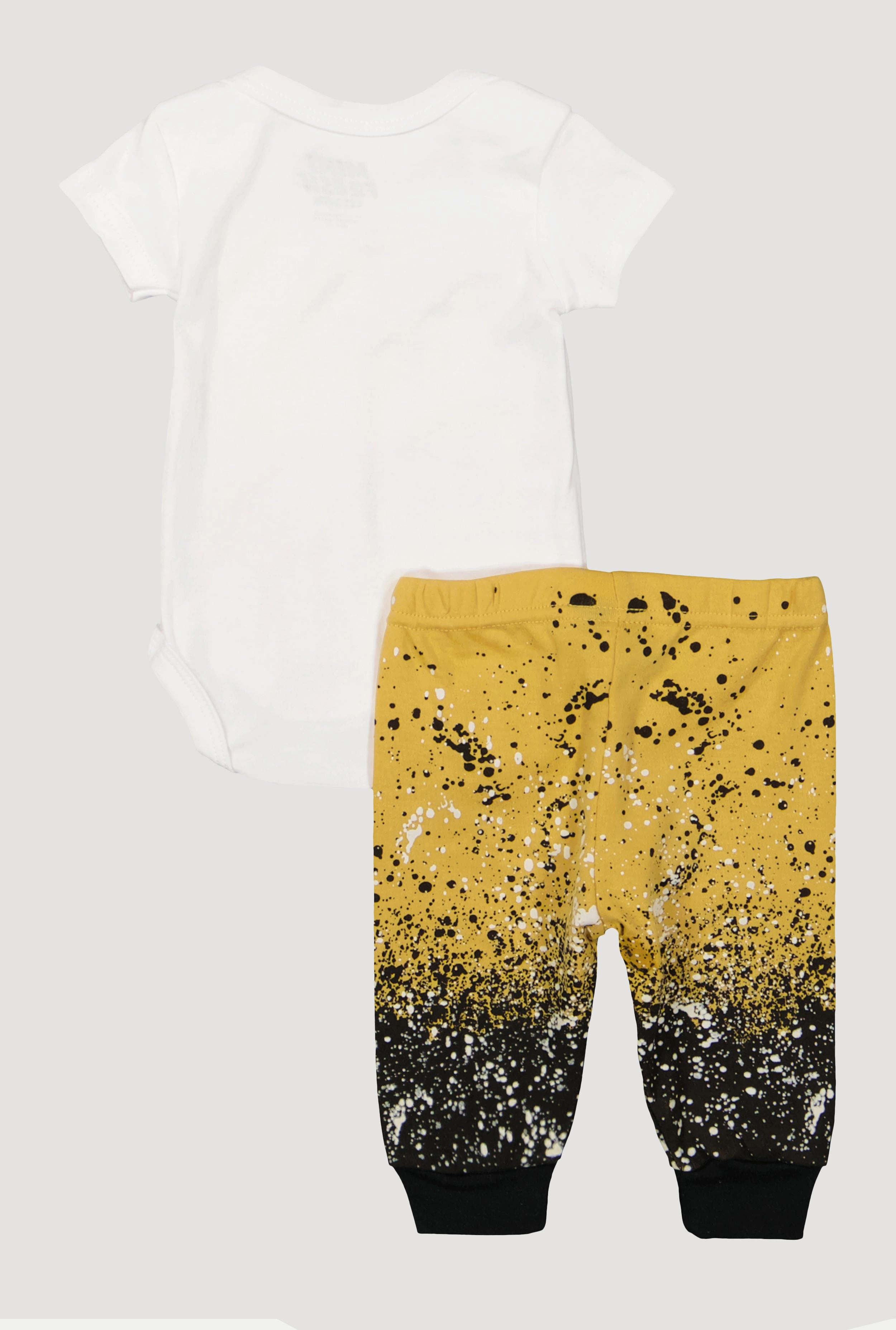 Baby Boys 0-9M Eezy Life Graphic Bodysuit and Joggers with Shoes
