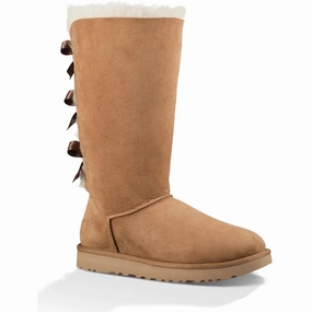 Bailey Bow II Tall Womens Faux Fur Lined Suede Winter & Snow Boots