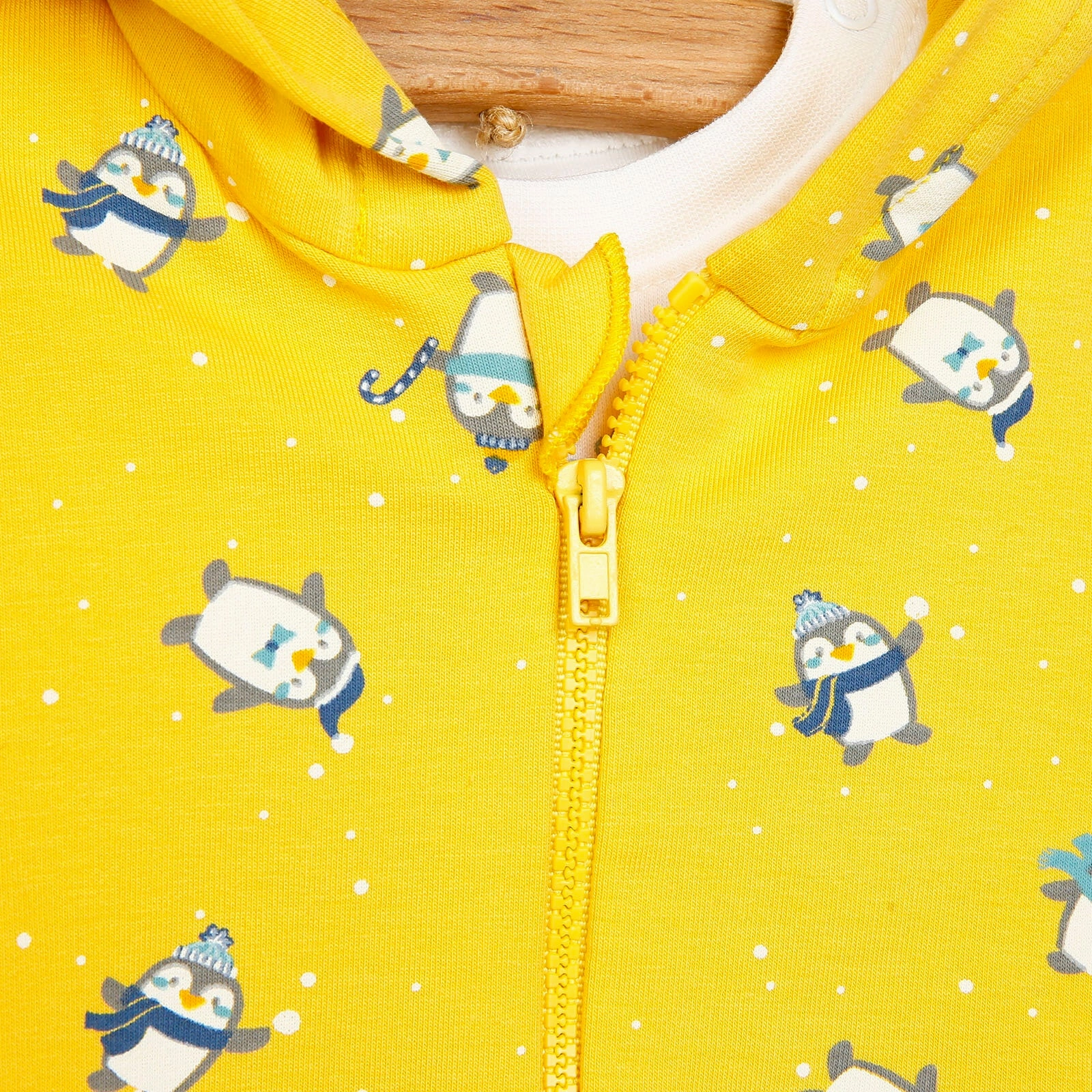 Bebetto Sweatshirt-Vest-Bottom - Yellow