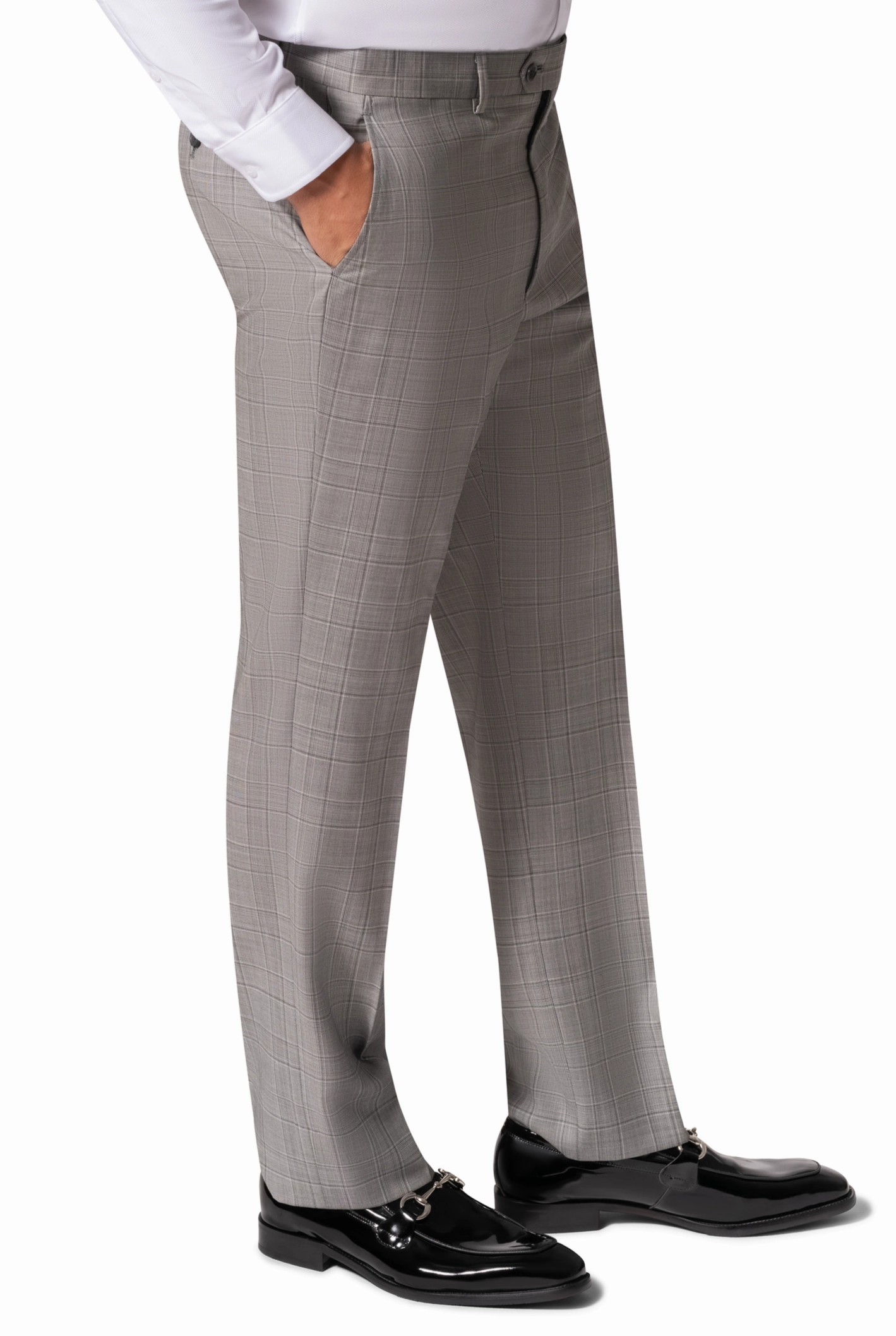 Bergamo Elegant - Reda |  156.43 Modern 2-Piece Suit - Grey