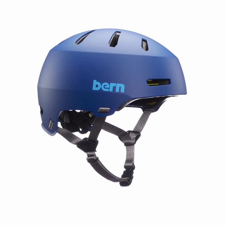 Bern Macon 2.0 MIPS Helmet - Matt Blue Wave