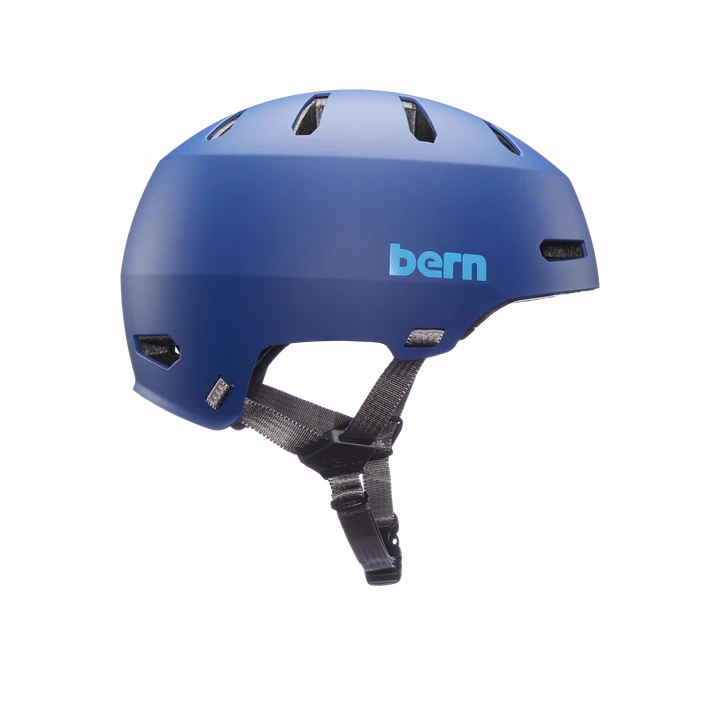 Bern Macon 2.0 MIPS Helmet - Matt Blue Wave