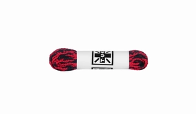 Black & Red Flat Laces