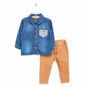 Cassiope Shirt- Pants - Brown