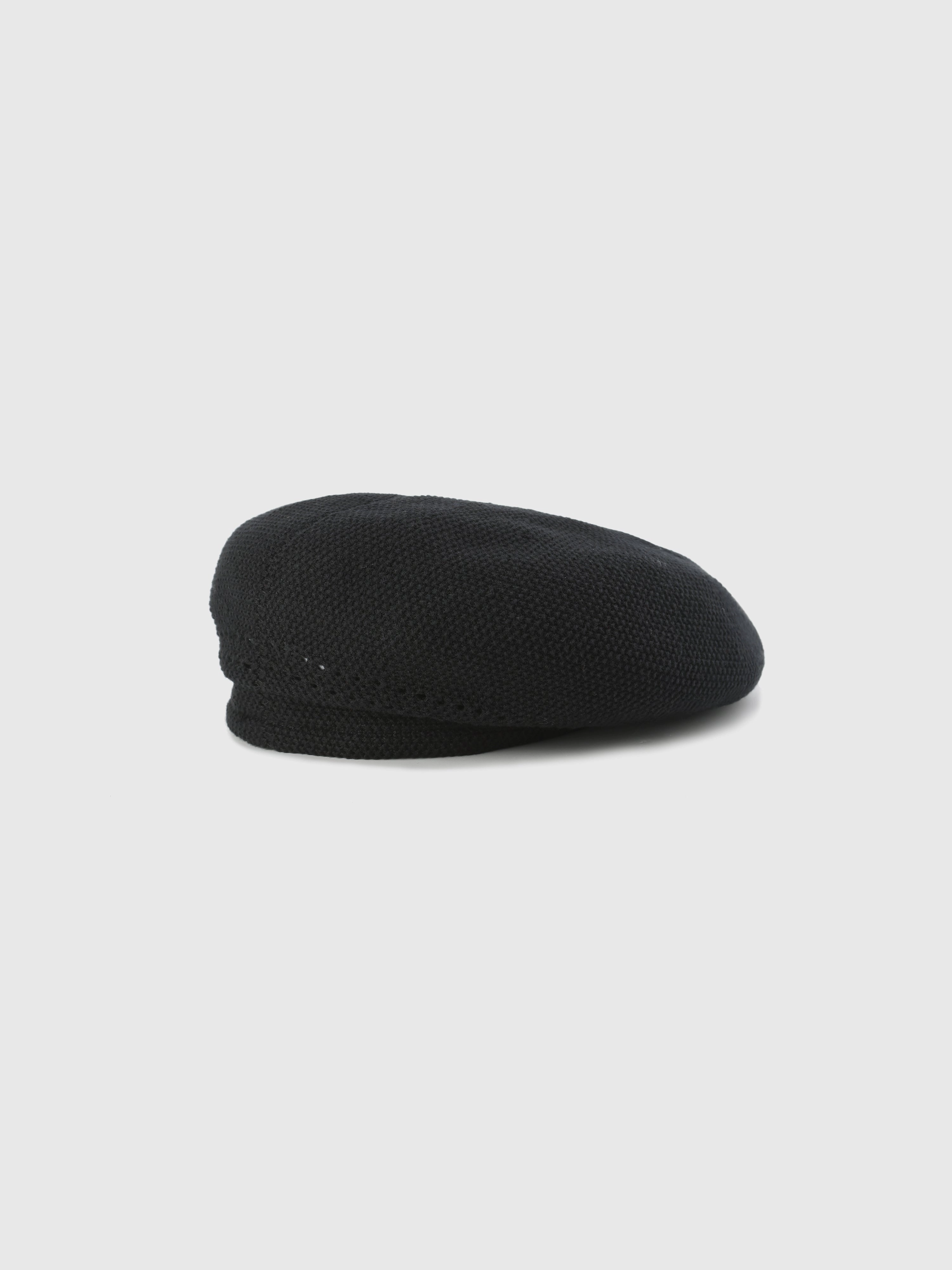 Cotton Beret With Brim