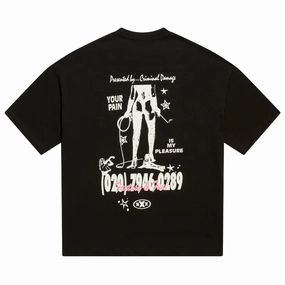 Criminal Damage Fantasy & Fun Tee - Black