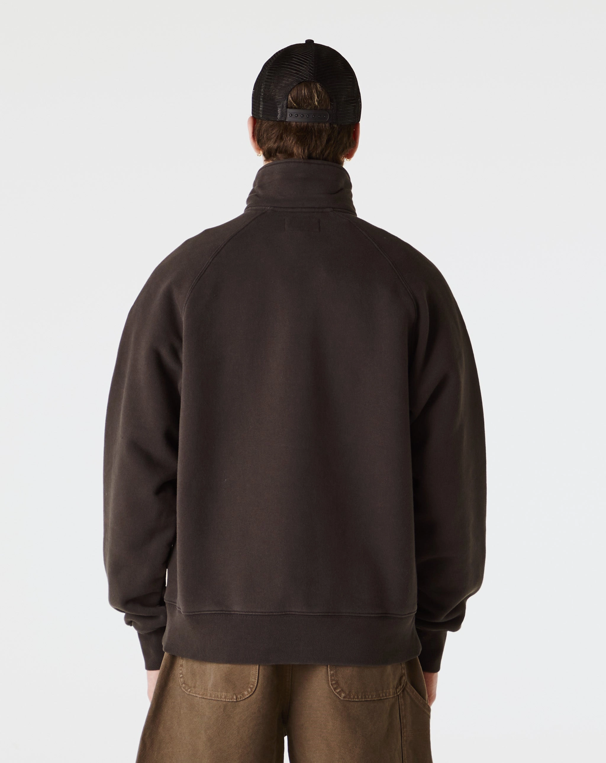 Fleece Raglan Zip Mock