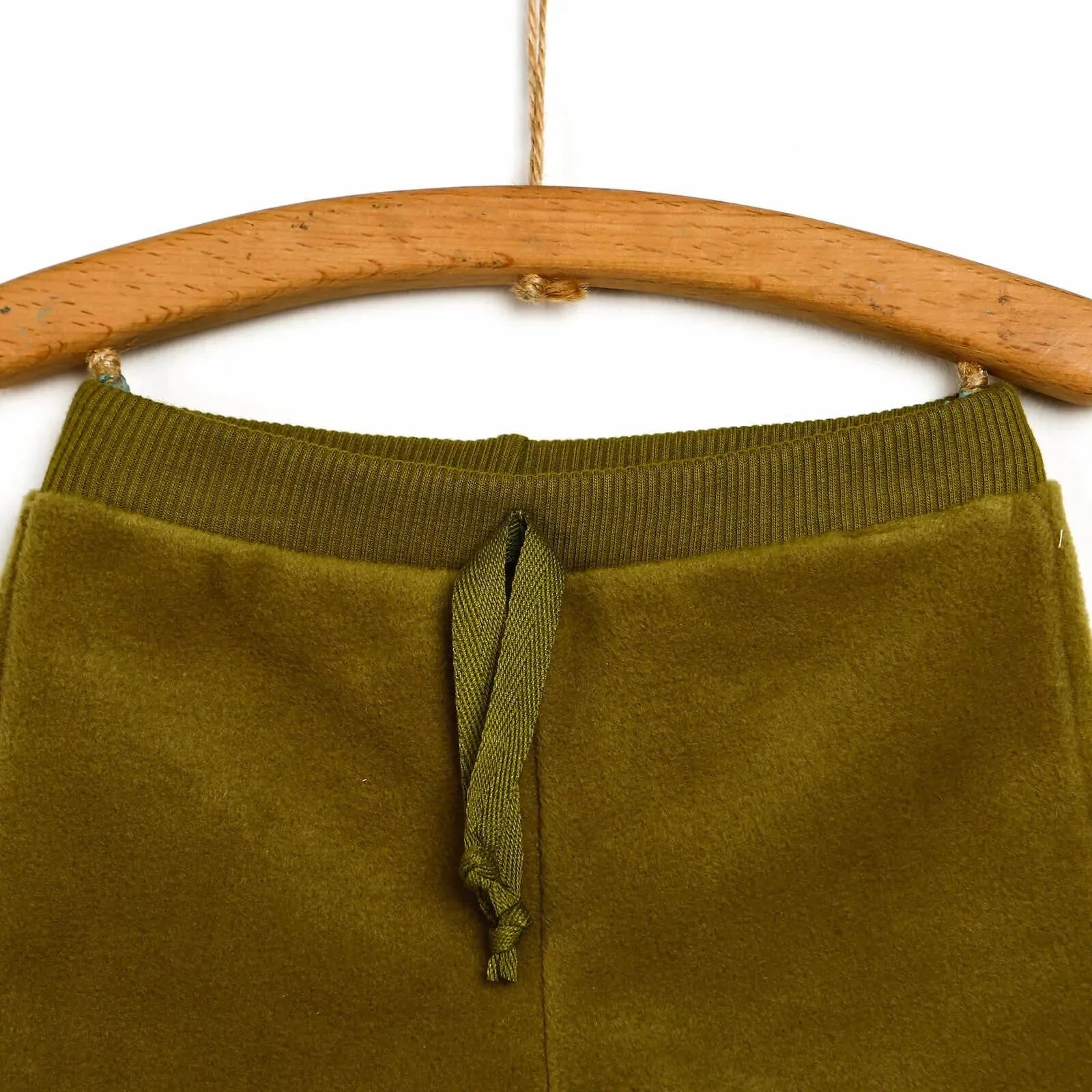 HelloBaby Basic Baby Boy Fleece Pants - Green