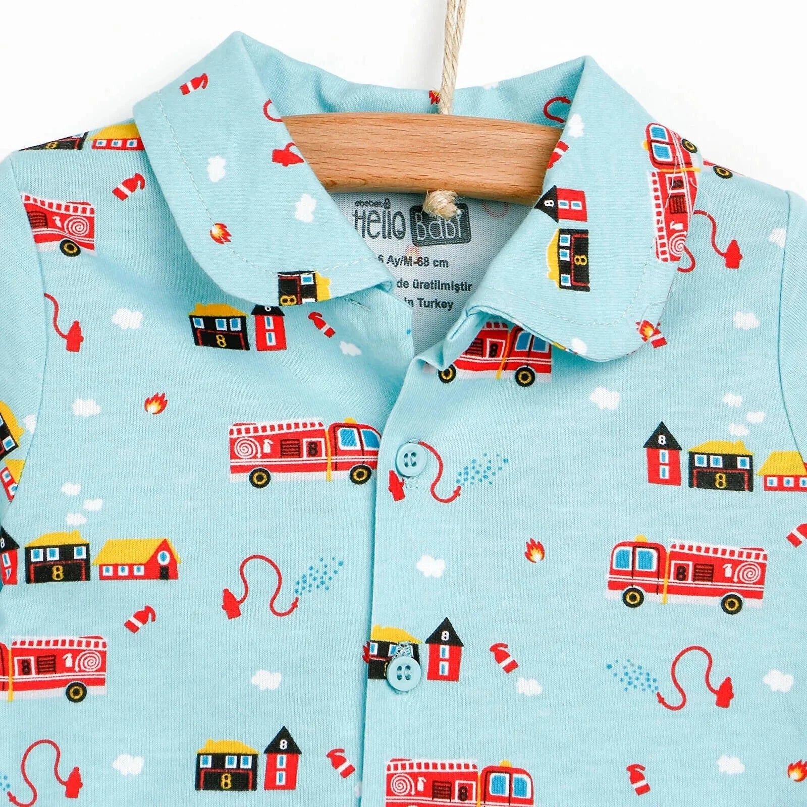 HelloBaby Basic Baby Boy Pyjamas Set - Dark Blue