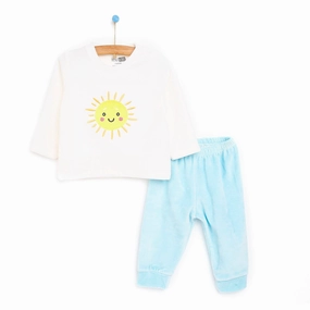 HelloBaby Basic Baby Boy Velvet Pyjamas