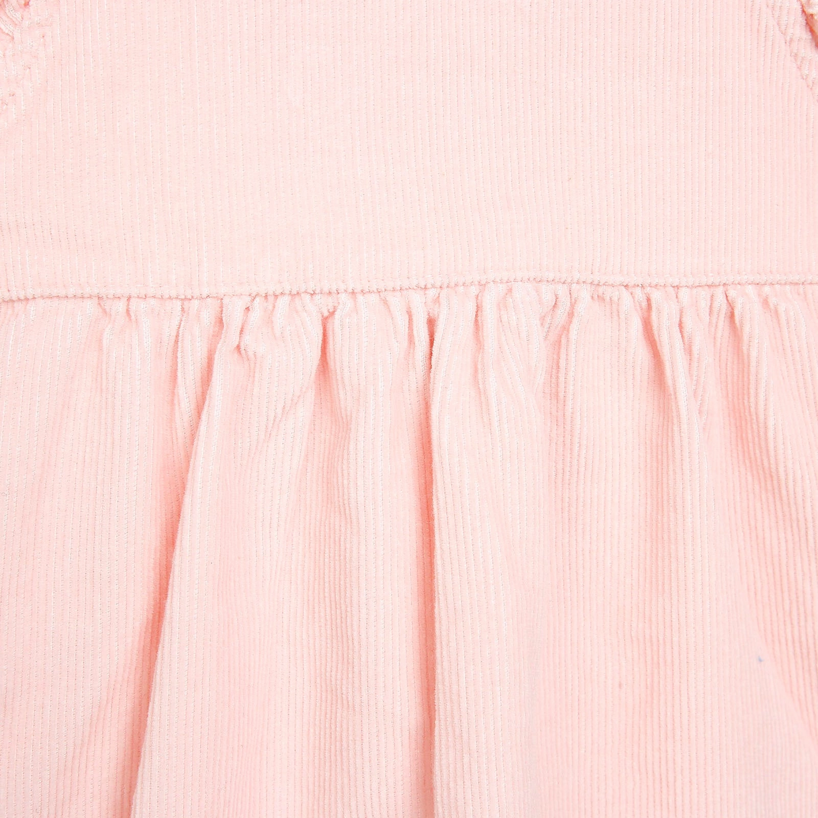 HelloBaby Basic Baby Girl Velvet Overall - Pink
