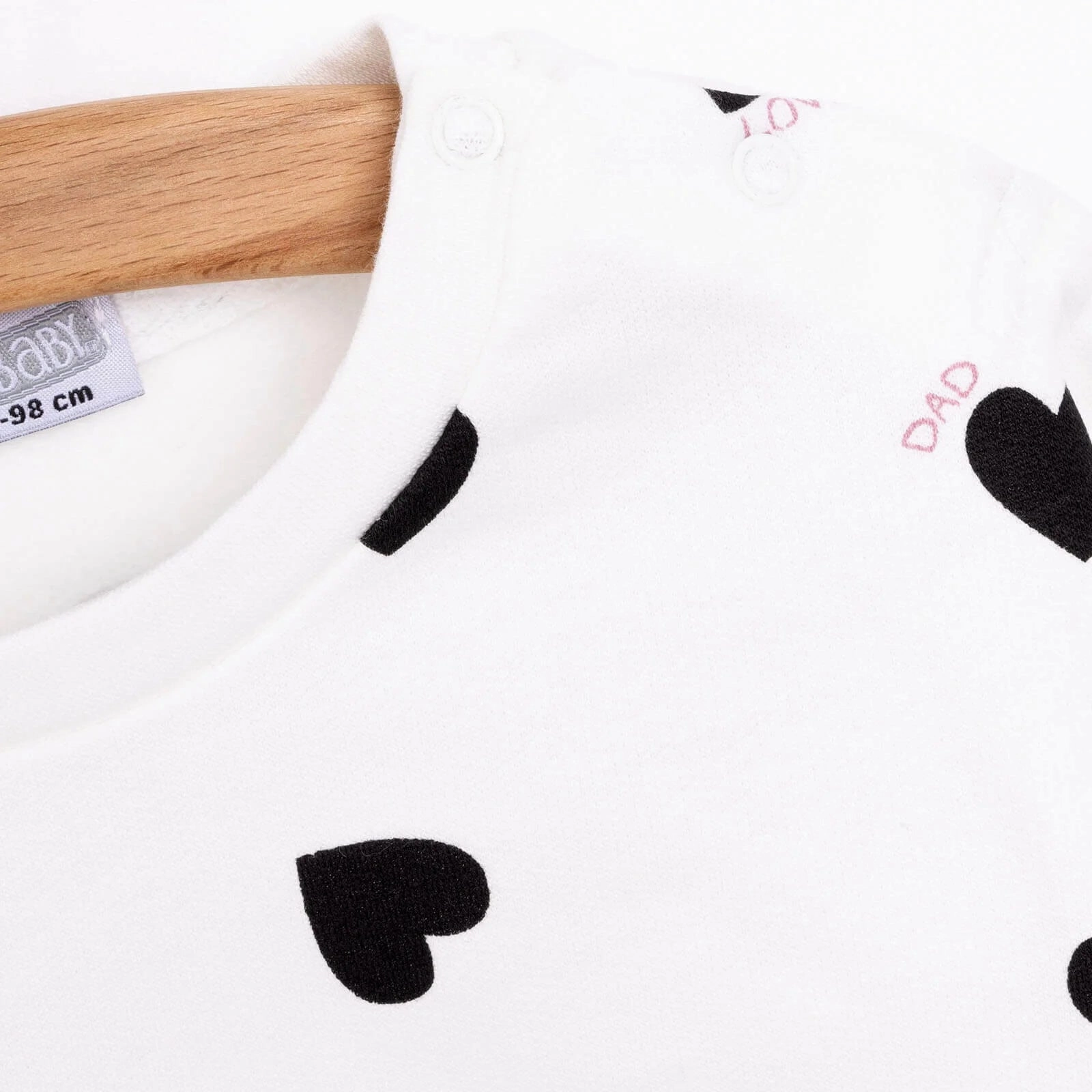 HelloBaby Blouse Skirt - Black