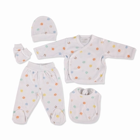HelloBaby Jungle 5 Pcs Newborn Starter Set