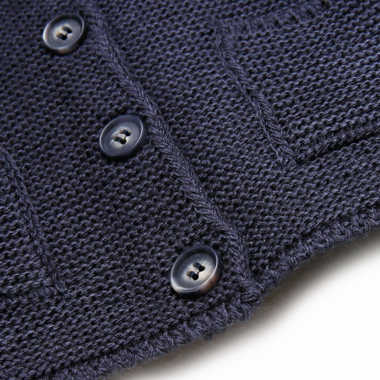 HelloBaby Newborn Knit Cardigan - Bottom - Navy