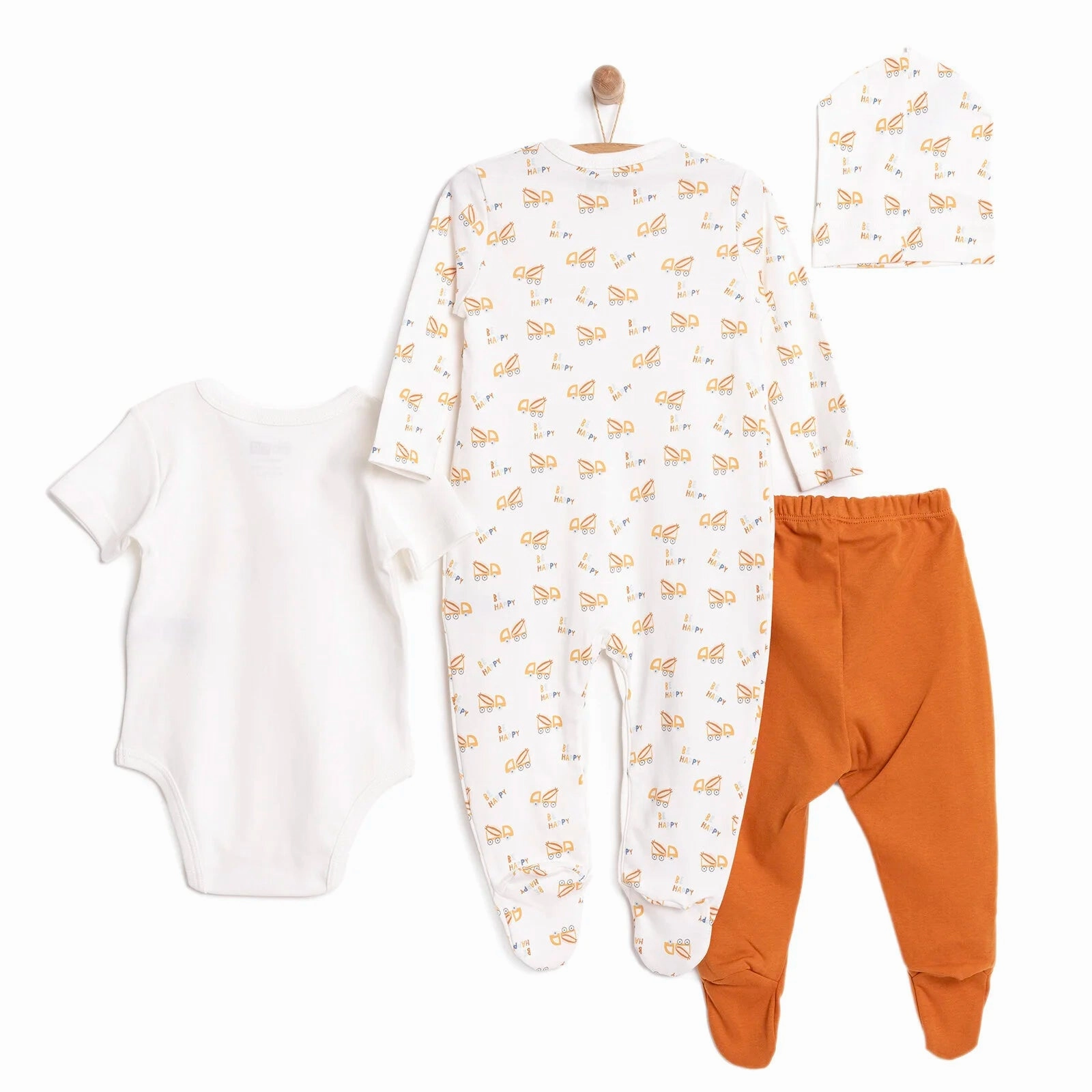 HelloBaby Newborn Starter Set 4Pcs