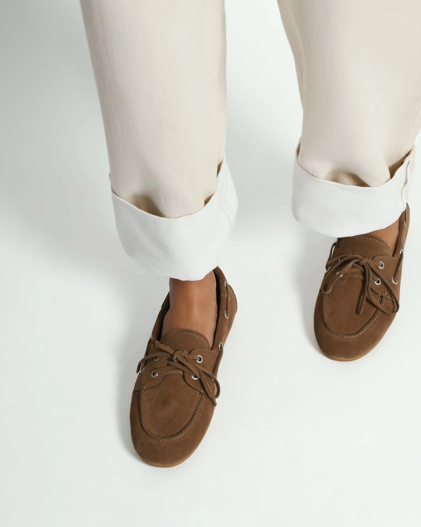 HELM LOAFERS BARK SUEDE