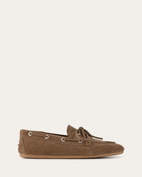 HELM LOAFERS BARK SUEDE
