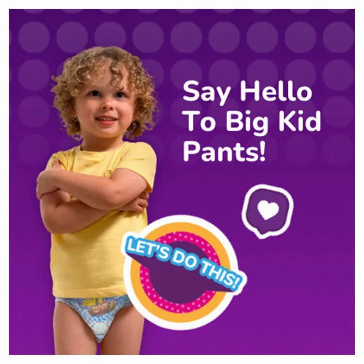 Huggies Pull-Ups Day Time Training Pants Size 6 Cars - 20 nappies