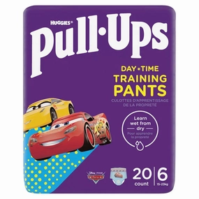 Huggies Pull-Ups Day Time Training Pants Size 6 Cars - 20 nappies