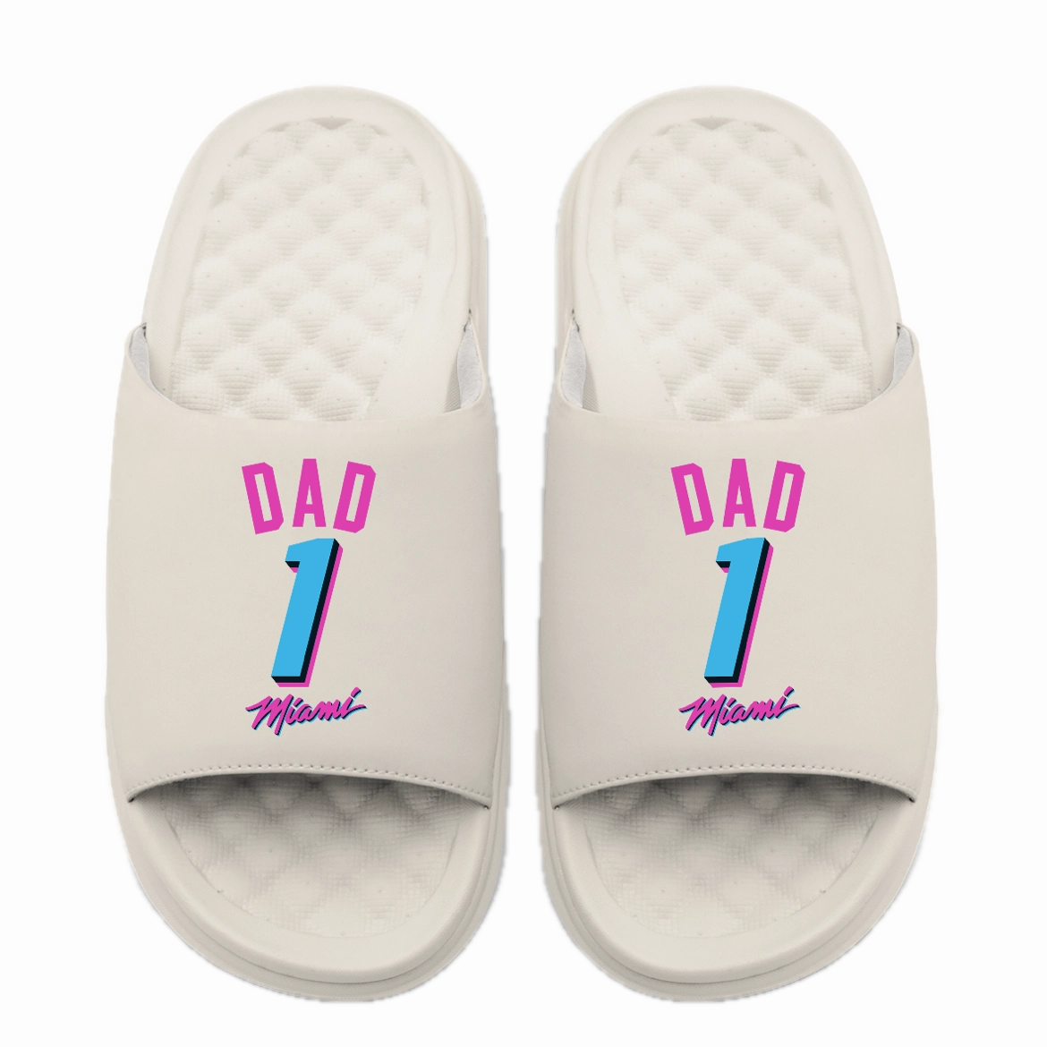 Islide Miami HEAT Original Vice #1 Dad Sandals