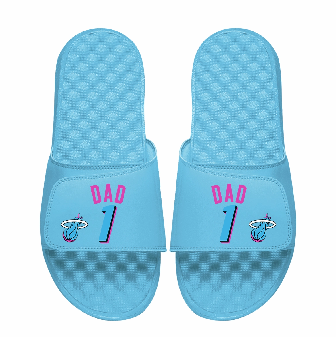 Islide Miami HEAT Original Vice Blue #1 Dad Sandals